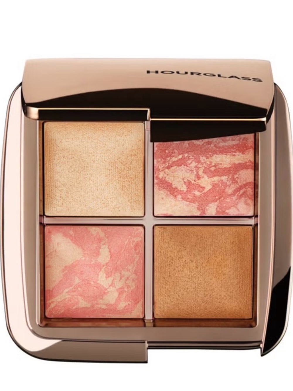 Hourglass Ambient Lighting Palette Golden Rose Edit